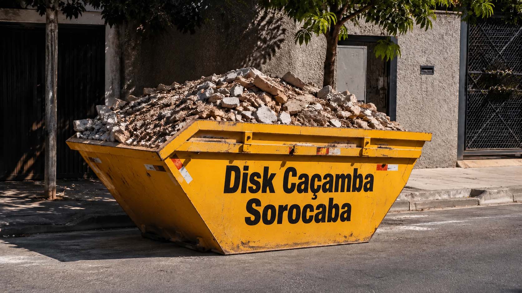 Disk caçamba para retirada de entulho em Sorocaba